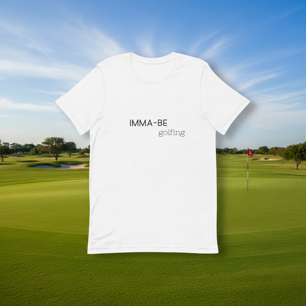 Imma Be Golfing Unisex T-Shirt